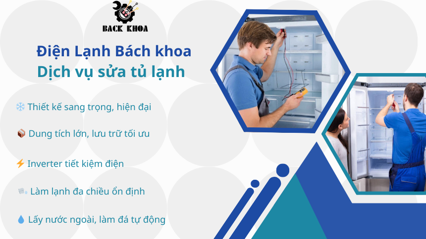 Dịch vụ sửa tủ lạnh Side by side 