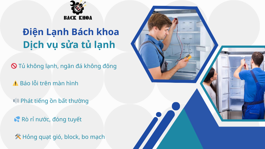 Dịch vụ sửa tủ lạnh Side by side 