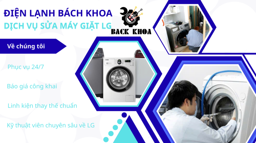 Dịch vụ sửa máy giặt LG
