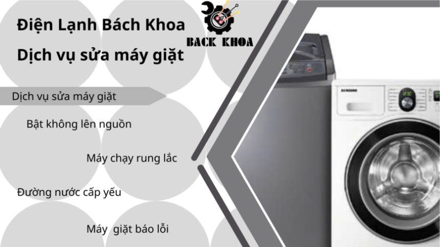 Dịch vụ sửa máy giặt